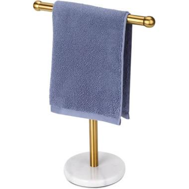 Tabletop discount towel rack